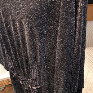 One of a kind Shimmering blouse for evening